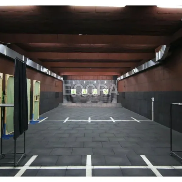 Резиновая плитка из крошки для тира в Чехове