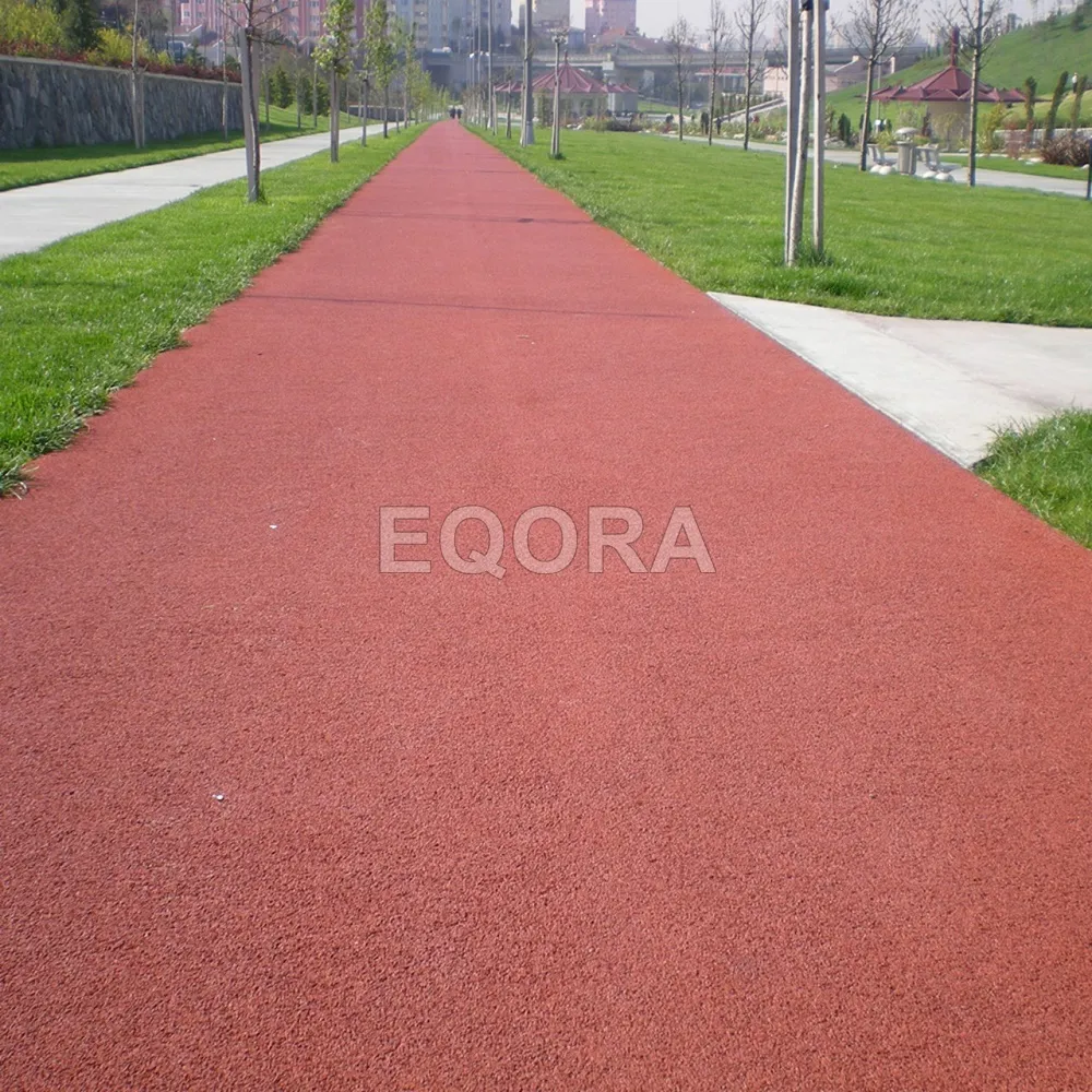 Бесшовные покрытия для дорожек из резиновой крошки в Чехове