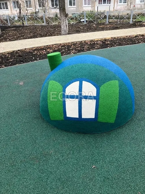 Геопластика на детских площадках и в ландшафтном дизайне в Чехове