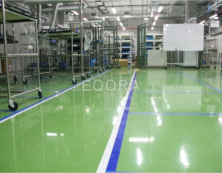 Виды наливных полимерных полов в Чехове