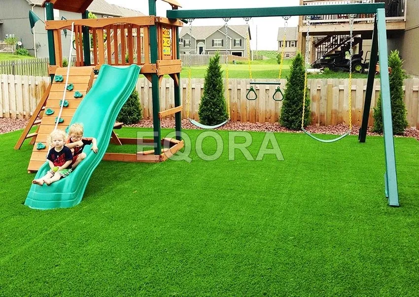Искусственный газон для детской площадки в Чехове