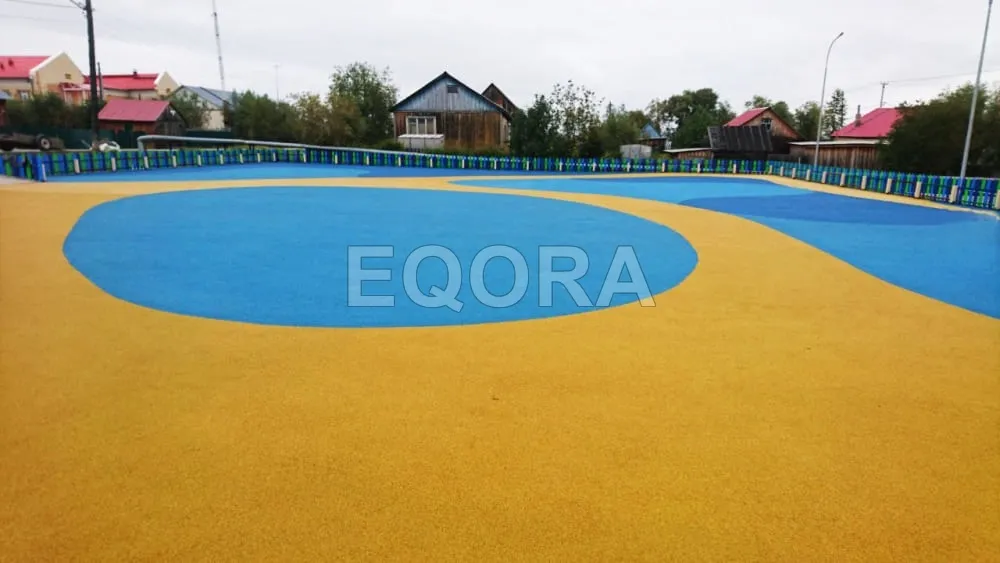 Укладка бесшовных резиновых покрытий в Чехове